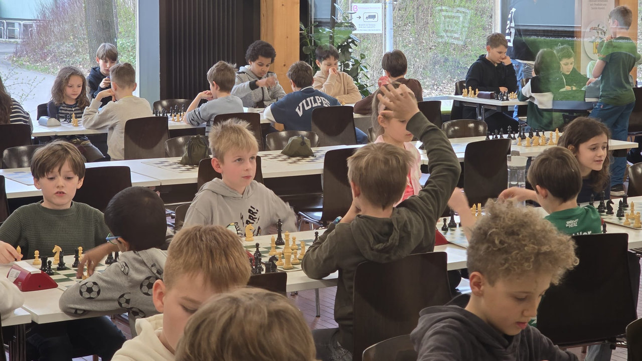 Schachturnier für Schüler